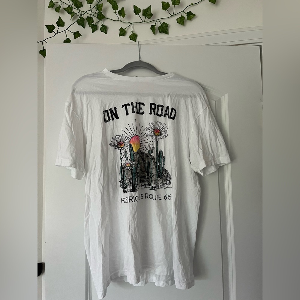 graphic over sized t-shirt
